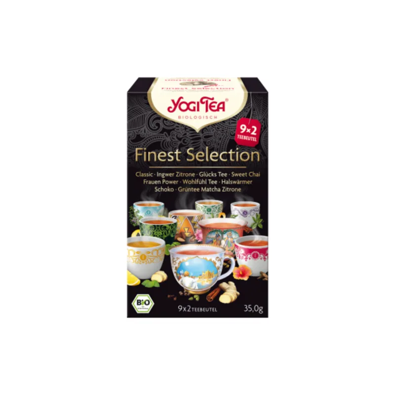 Yogi Tea Selection of organic herbal teas, 34.60 g
