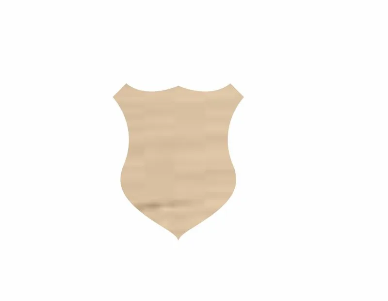 Ξύλινο Διακοσμητικό Θυρεός Shield