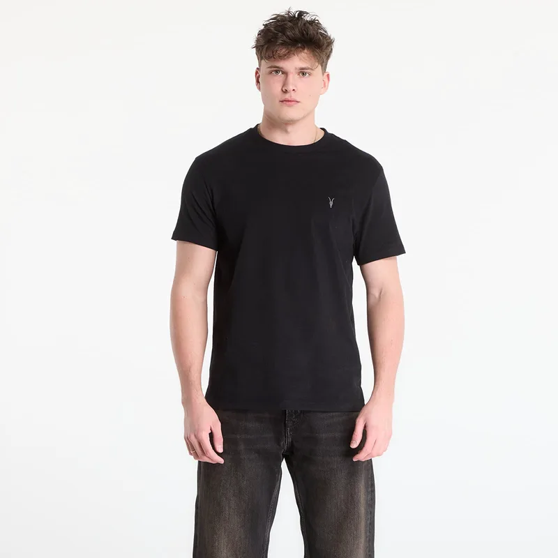 T-shirt AllSaints Dexter Ss Crew Jet Black L
