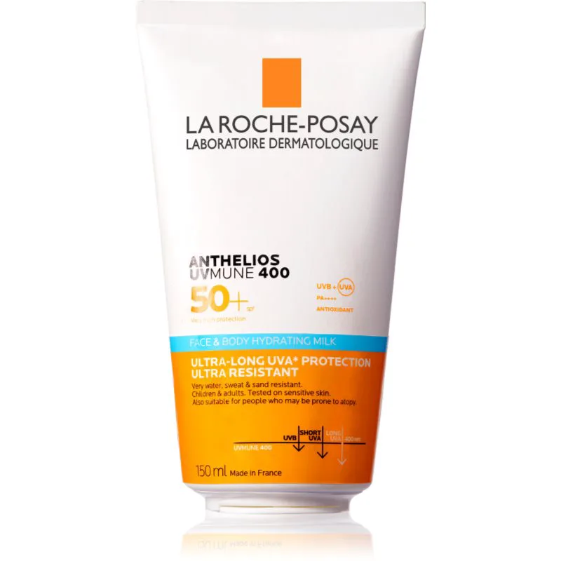 La Roche-Posay Anthelios UVMUNE 400 Face & Body προστατευτική ενυδατική λοσιόν για πρόσωπο και σώμα SPF 50+ 150 ml