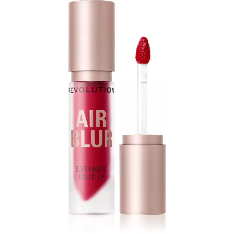 Revolution Air Blur Liquid Lipstick Υγρό ματ κραγιόν απόχρωση Fiery 3.5 ml