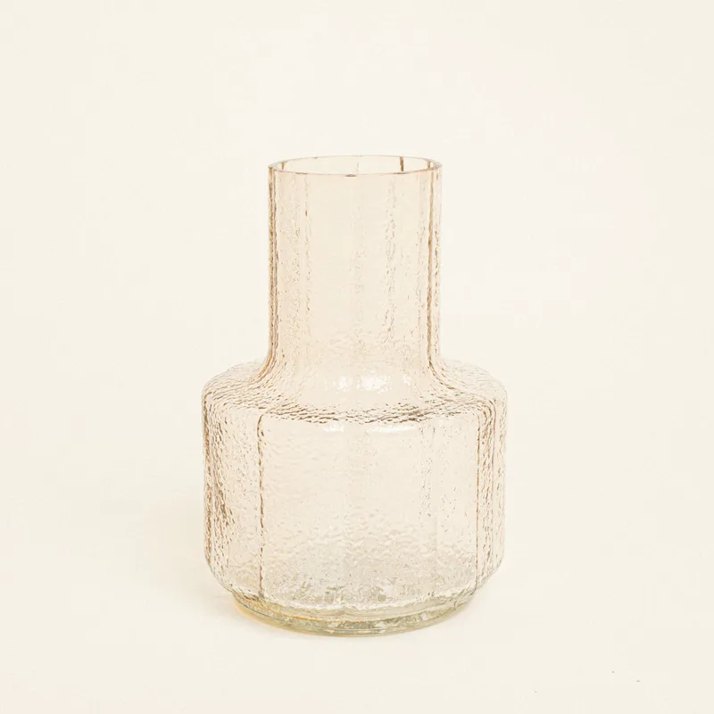 Beauty Home Γυάλινο Βάζο 13.5 x 19 cm
