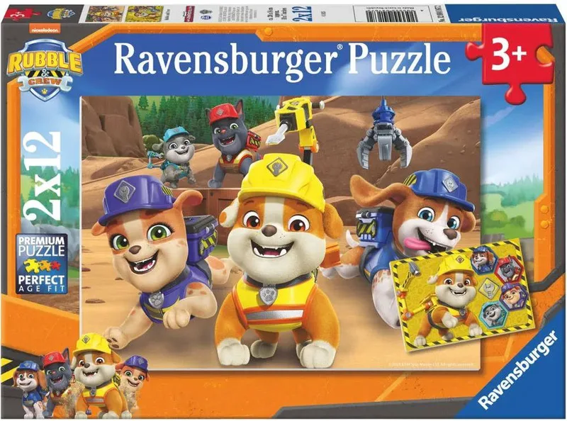 ΠΑΖΛ RUBBLE - CREW RAVENSBURGER 2Χ12 24ΤΜΧ