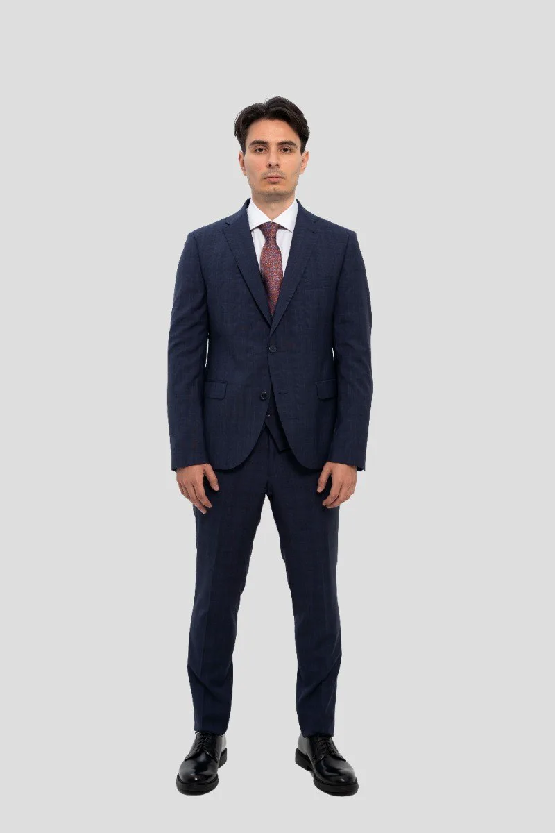 IVERGANO Ανδρικό Dark Blue Taxedo