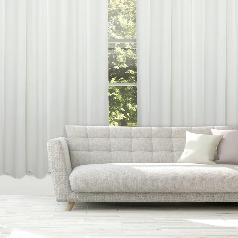 Κουρτίνα 140x270 Με Τρουκς Das Home 2233 White 140x270Υ