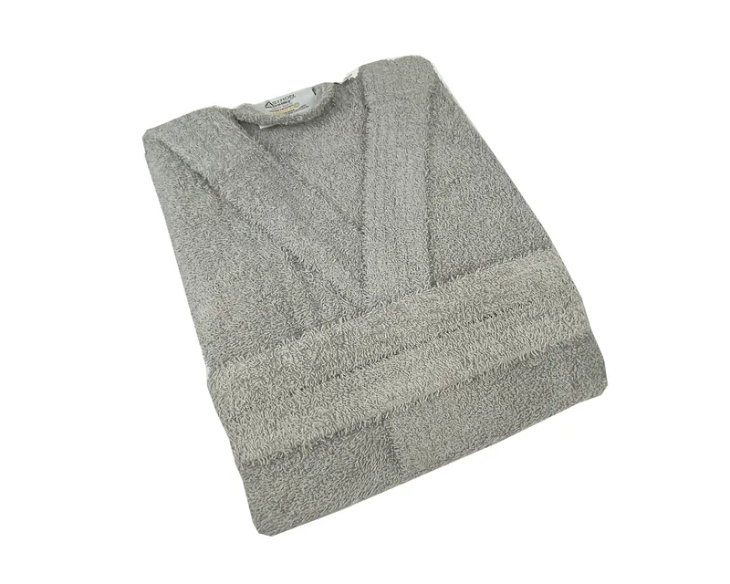 Μπουρνούζι Με Κουκούλα Grey - Medium - Astron Italy