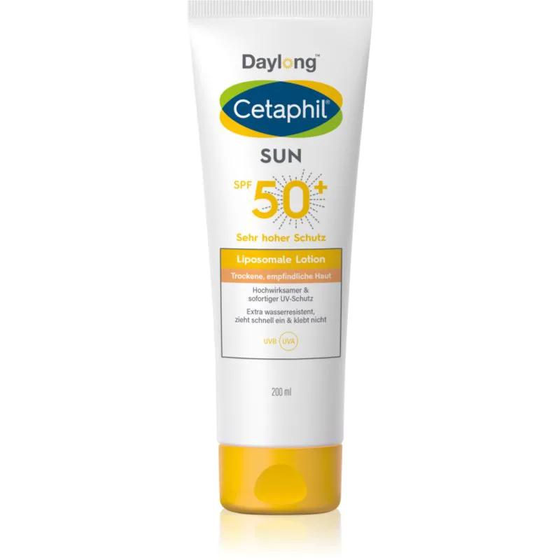 Daylong Cetaphil SUN Liposomal Lotion αντηλιακό γάλα για ευαίσθητο δέρμα SPF 50+ 200 ml