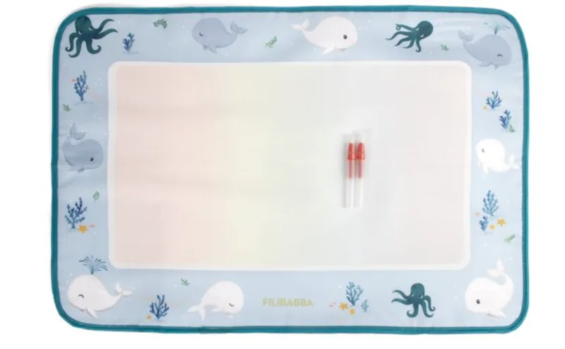 Filibabba Water Drawing Mat – Christian’s Whale Tales