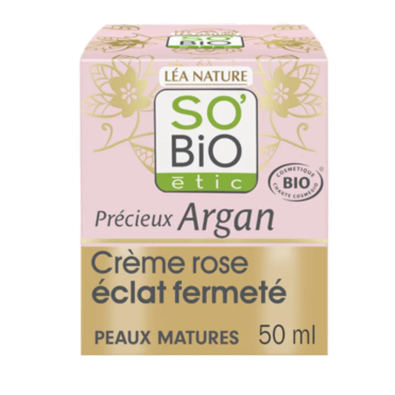 LÉa nature so bio étic Precious Argan - Rose Firming Cream, 50 ml