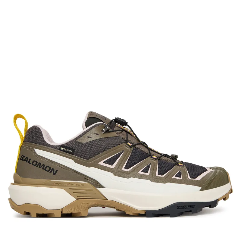 Παπούτσια πεζοπορίας Salomon X Ultra 360 Edge Gore-Tex L47871700 Χακί