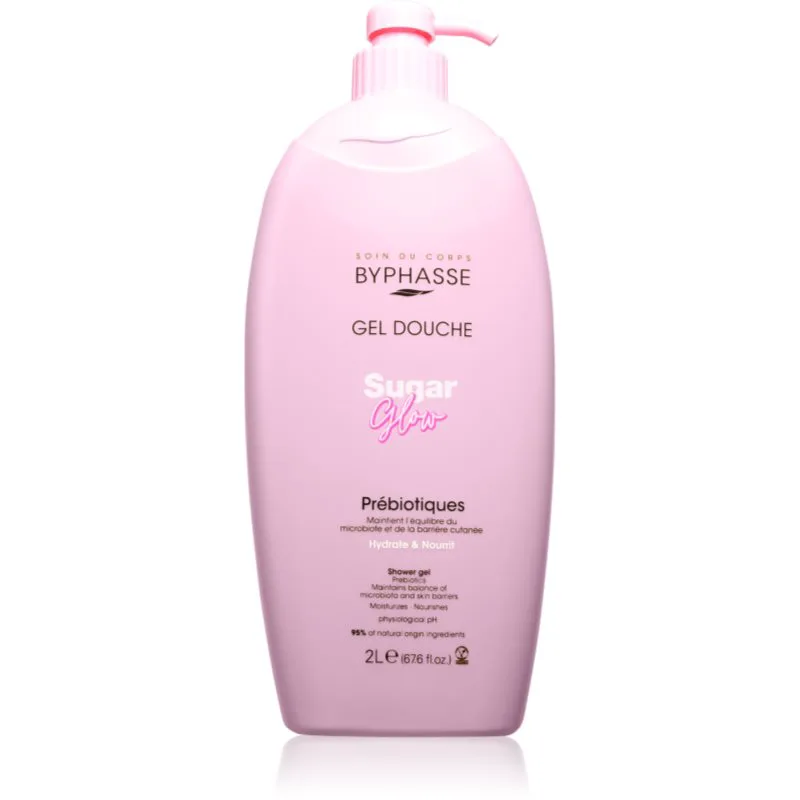 BYPHASSE Sugar Glow τζελ για ντους 2000 ml