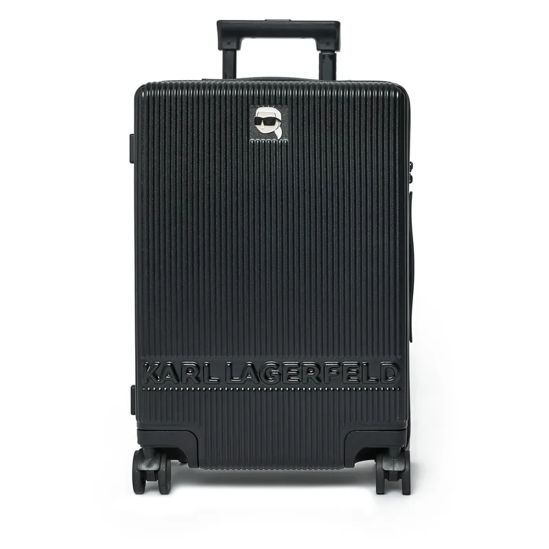 Βαλίτσα Καμπίνας KARL LAGERFELD A1W30421 Μαύρο