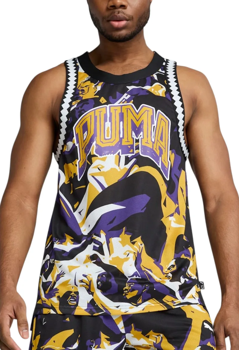Φανελάκι Puma Rival Rage AOP Mesh Tank 685449-01 Ανδρικό