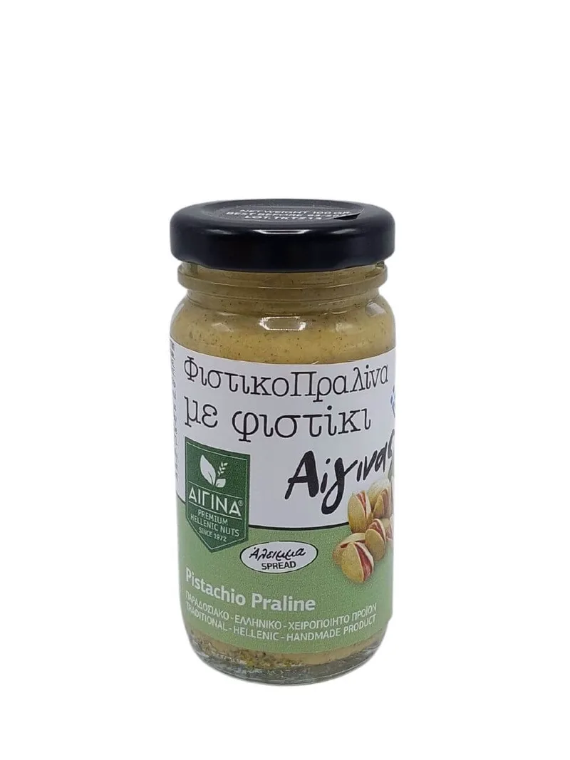 Φυστικοπραλίνα με φυστίκι Αίγινας "Aegina Dry Nuts" 100g>