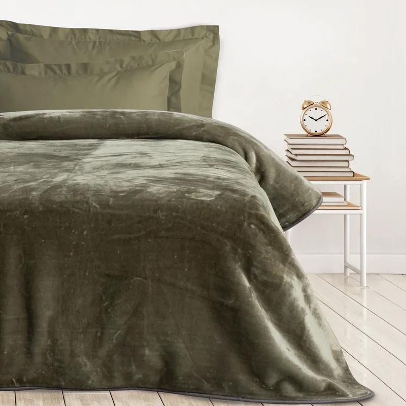 ΚΟΥΒΕΡΤΑ DAS KIDS VELOUR MONH 0290 ΓΚΡΙ 160X220CM