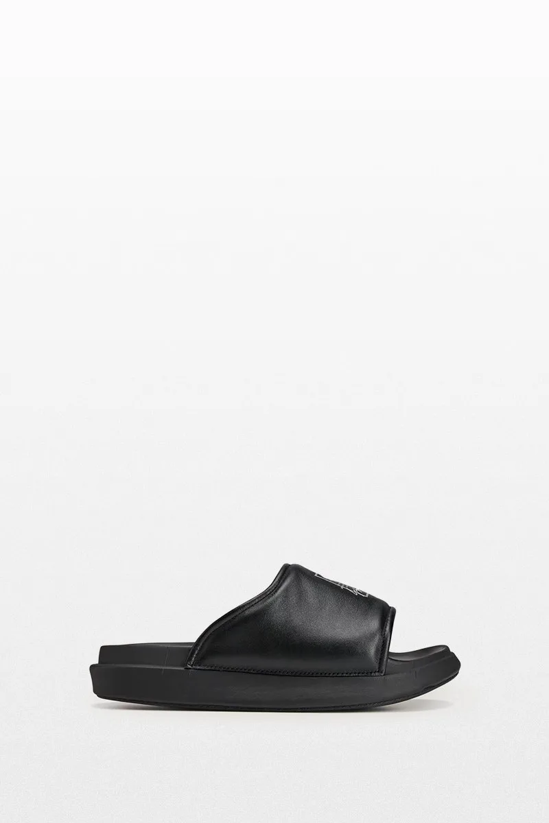 Y-3 Ανδρικό Μαύρο Single Strap Slide