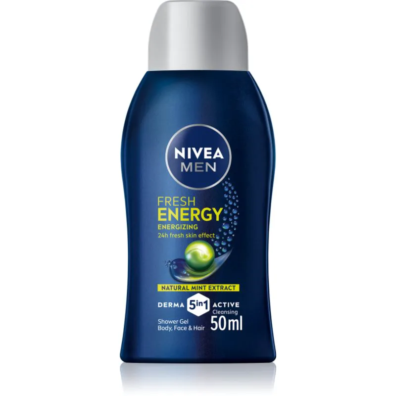NIVEA MEN Fresh Energy τζελ για ντους για άντρες 50 ml