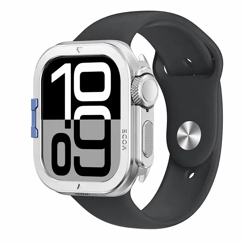 Θήκη AmazingThing Titan Pro ArmorFit Silver Apple Watch 46mm