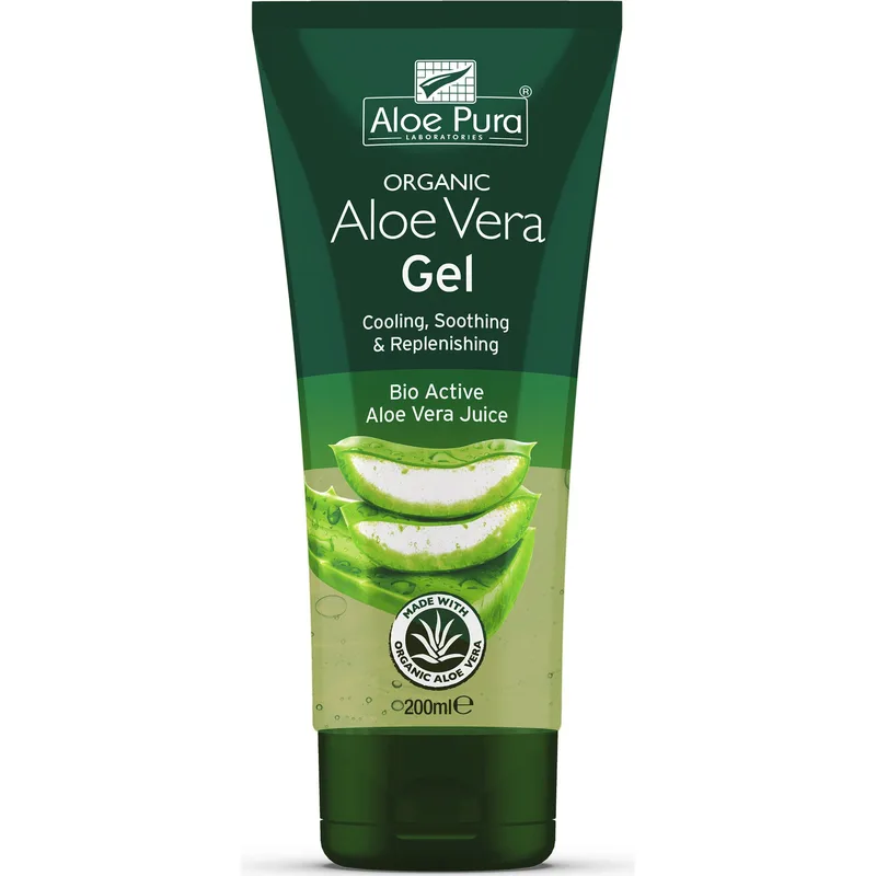Optima Organic Aloe Vera Gel Αποκατάσταση του Ξηρού και Κατεστραμμένου Δέρματος 200ml