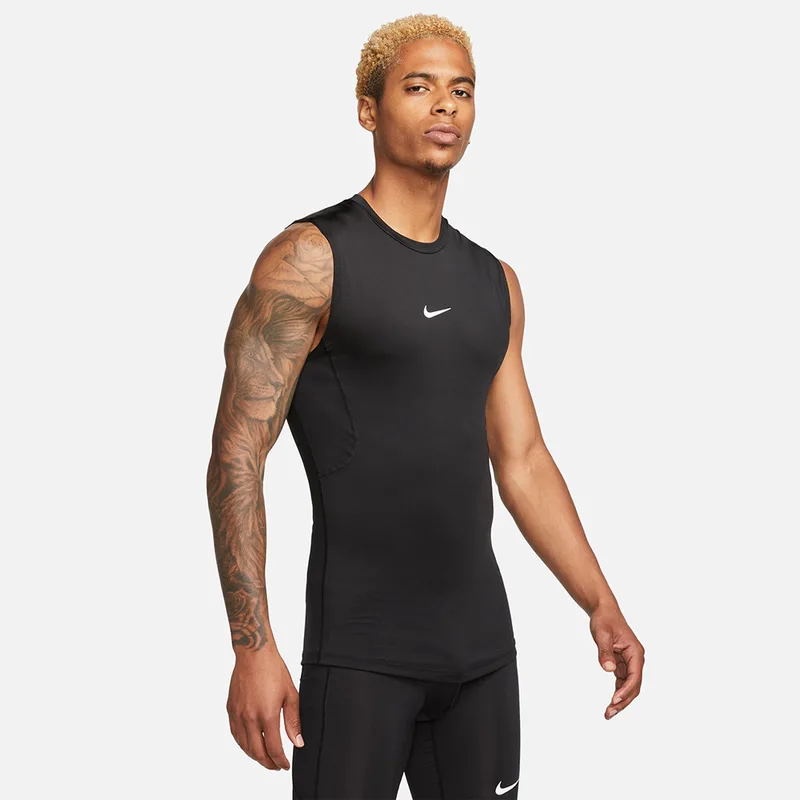 Nike Pro Dri-FIT Fitness Ανδρική Αμάνικη Μπλούζα (9000151856_1480)