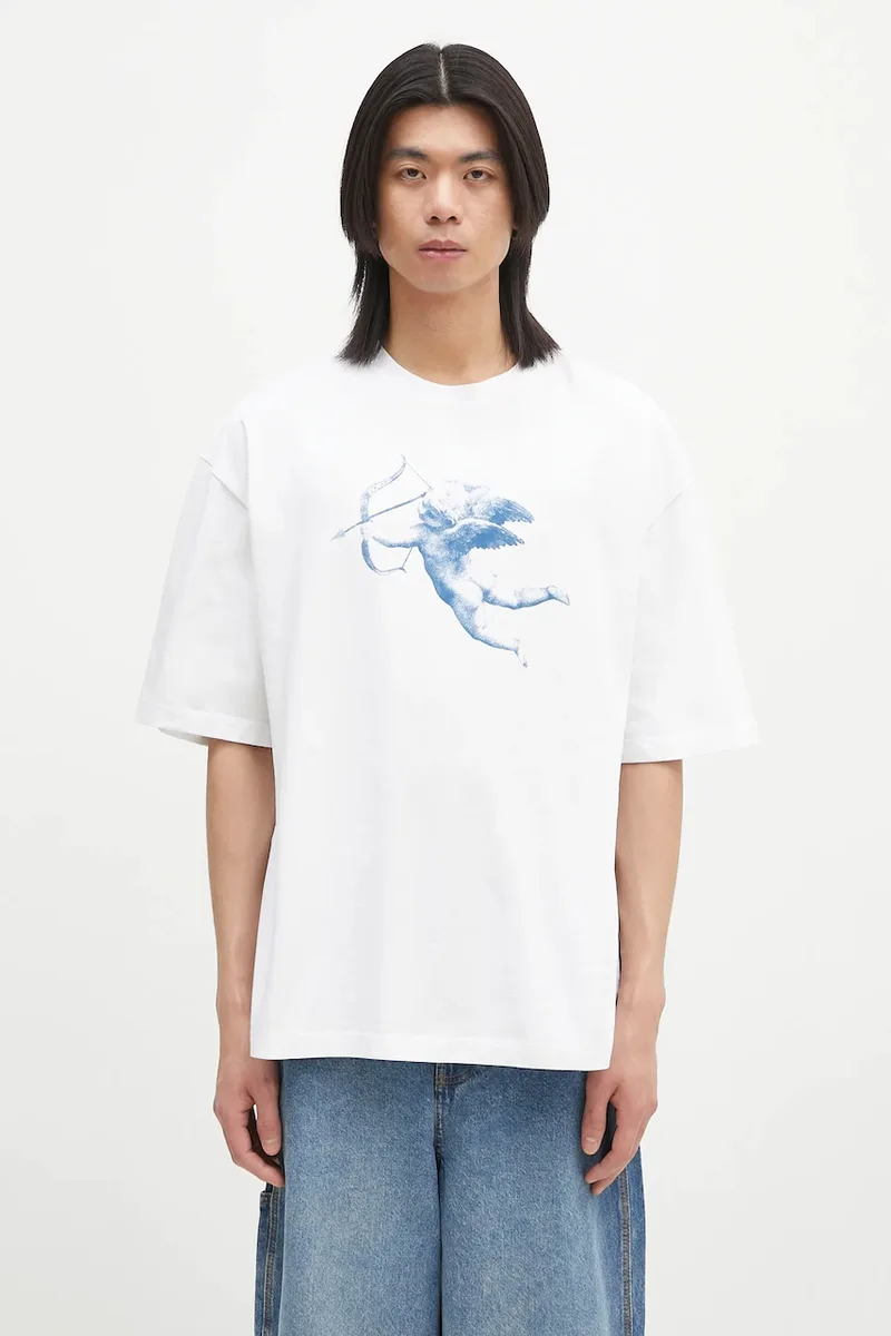 Βαμβακερό μπλουζάκι Fiorucci Cupid Print Relaxed Fit