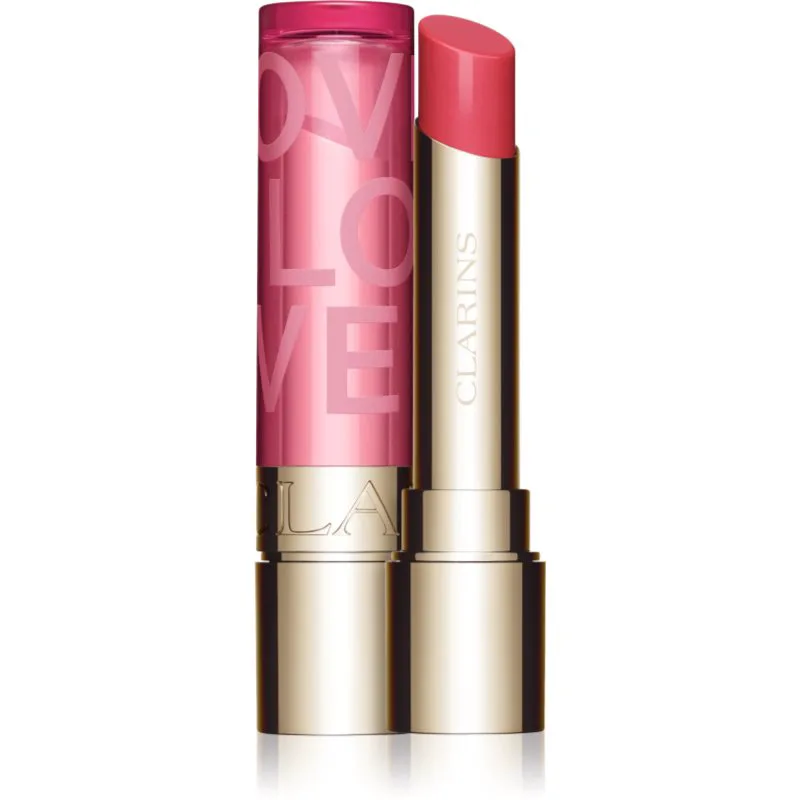Clarins Lip Oil Balm Love Collection βάλσαμο για τα χείλη με χρώμα απόχρωση 08 rosy kiss 2.9 γρ