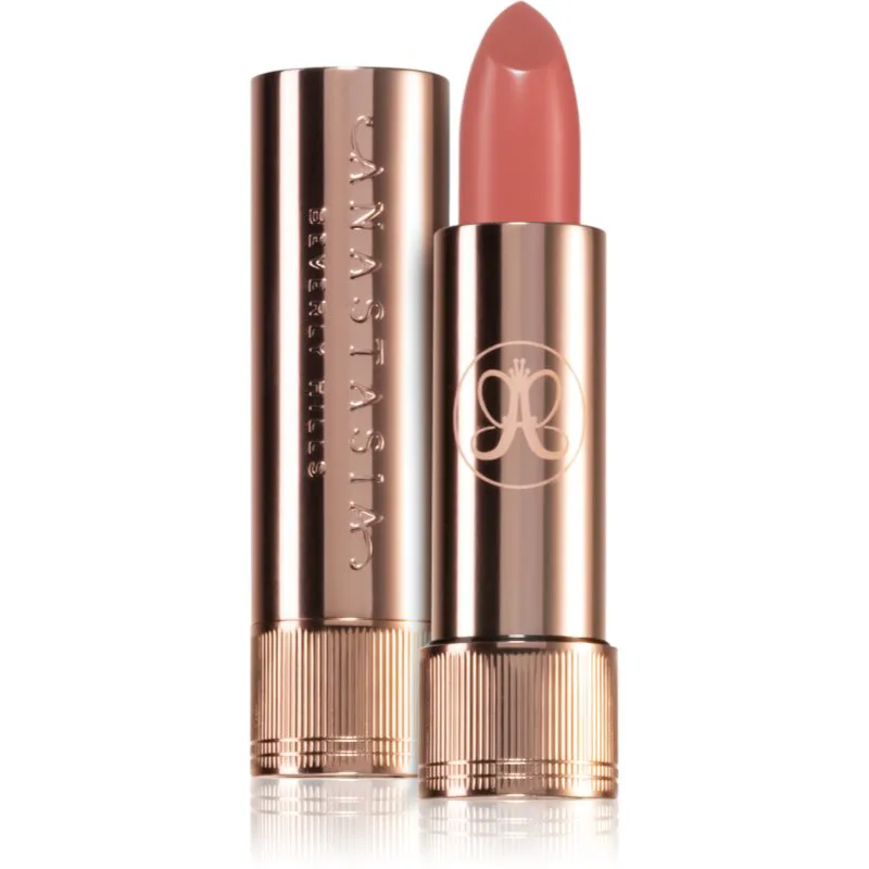 Anastasia Beverly Hills Satin Lipstick σατέν κραγιόν απόχρωση Hush Ροζ 3 γρ