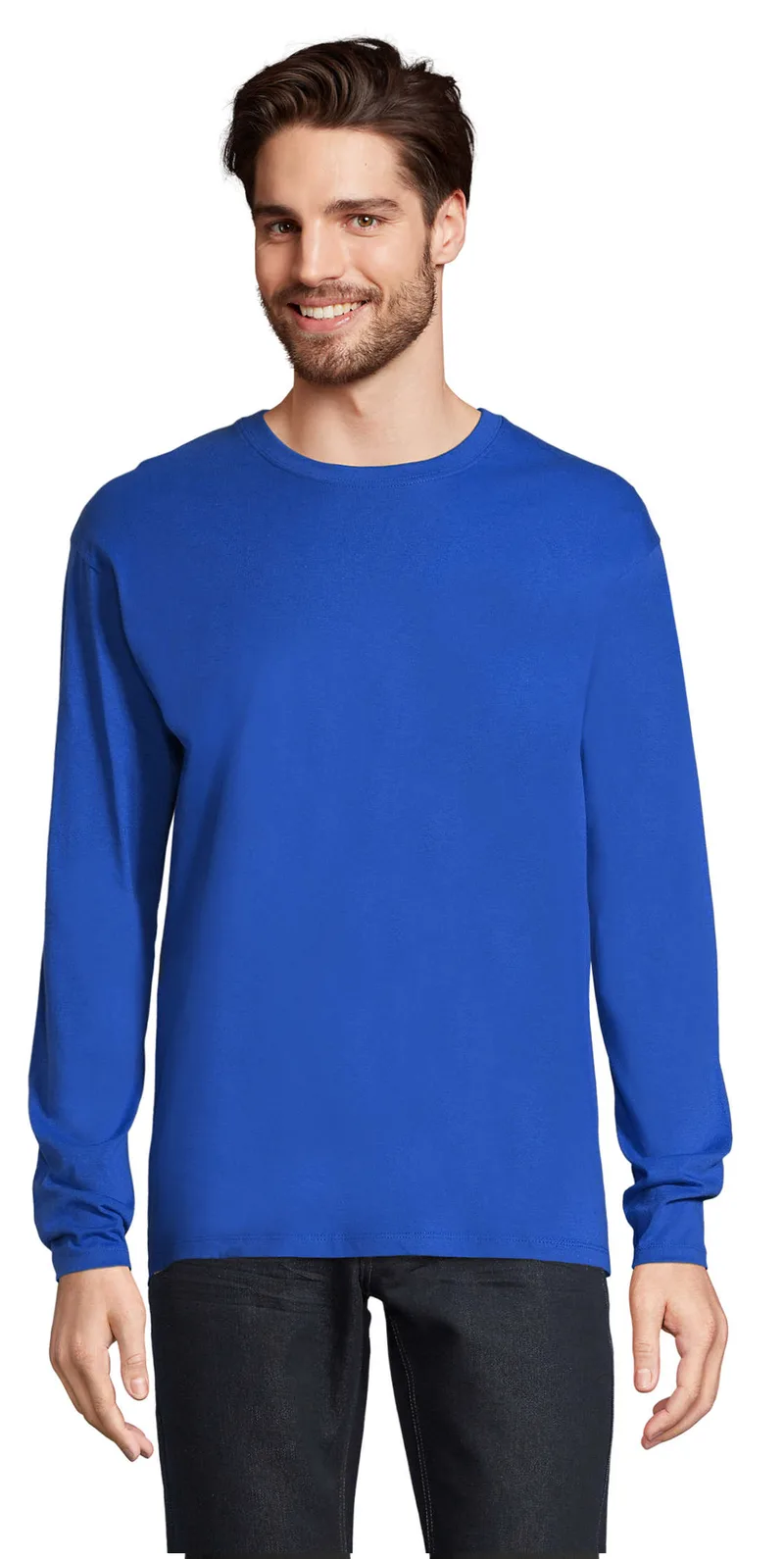 Ανδρικό μακρυμάνικο T-shirt Sol's Monarch - 11420 Royal Blue