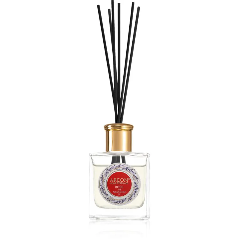 Areon Home Perfumes Rose & Lavender Oil αρωματικός διαχύτης επαναπλήρωσης 150 ml