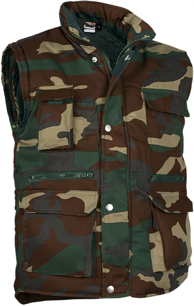 Γιλέκο REPORTER Valento CHVAREPCM Woodland Camouflage