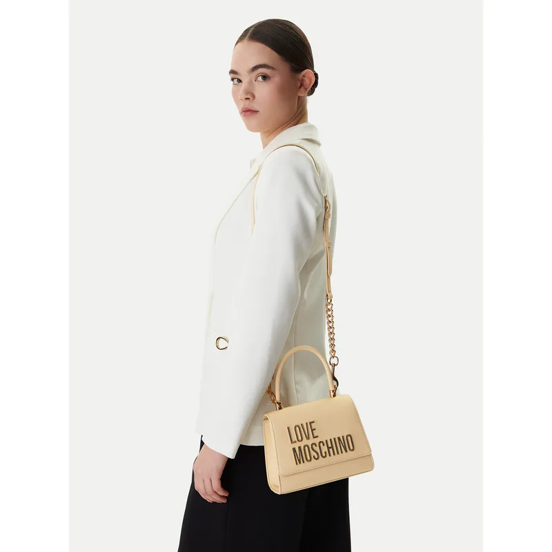 Τσάντα LOVE MOSCHINO JC4024PP1OKD0129 Μπεζ