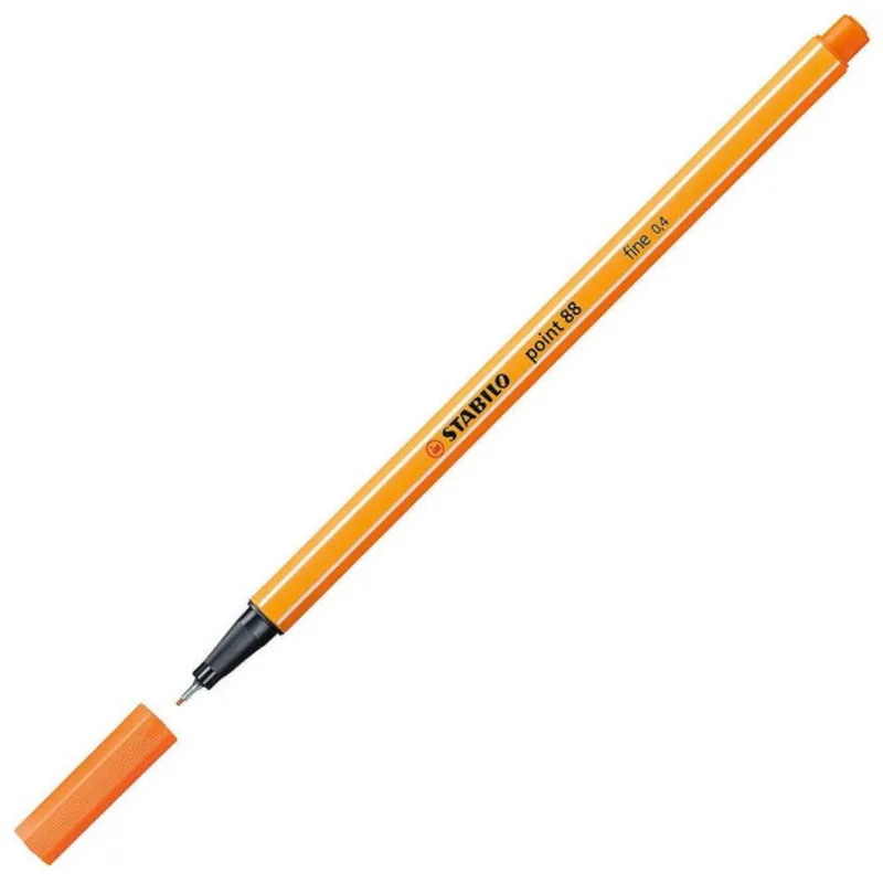 Μαρκαδοράκι Stabilo point 88/30 Pale Vermillion 0.4