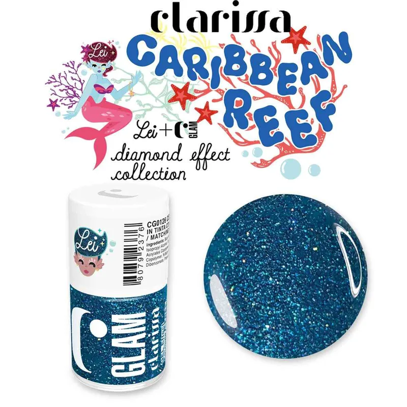 Clarissa 7ml c-glam 126 celestine nail polish