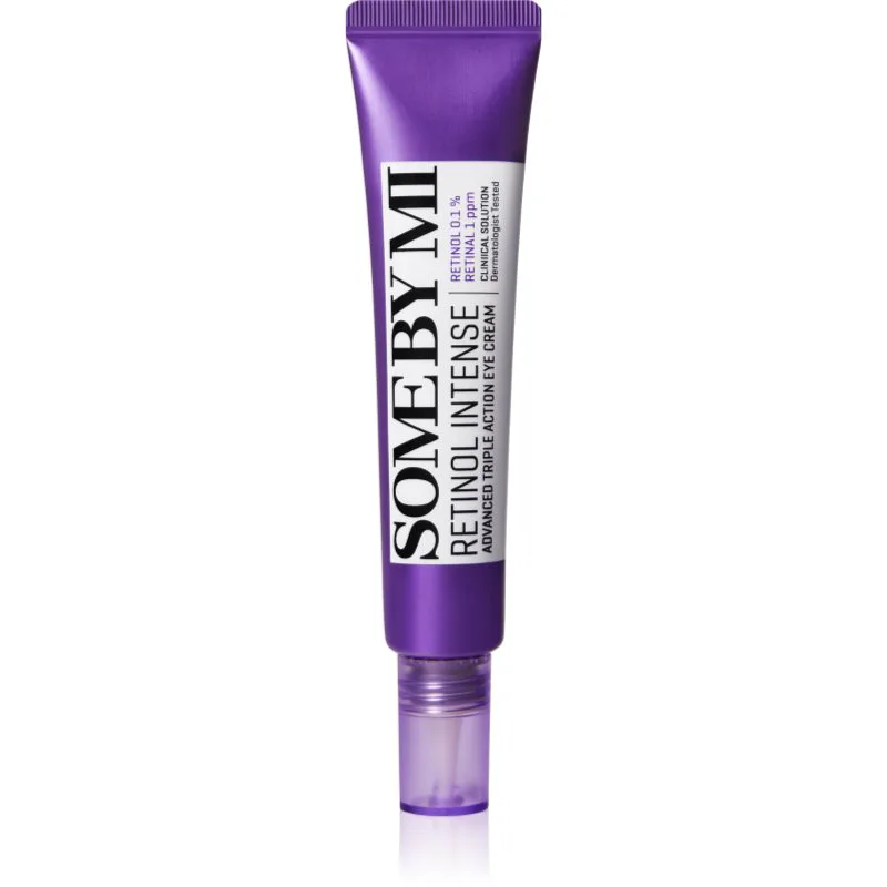 Some By Mi Retinol Intense Advanced Triple Action Eye Cream ενυδατική και λειαντική κρέμα ματιών με ρετινόλη 30 ml