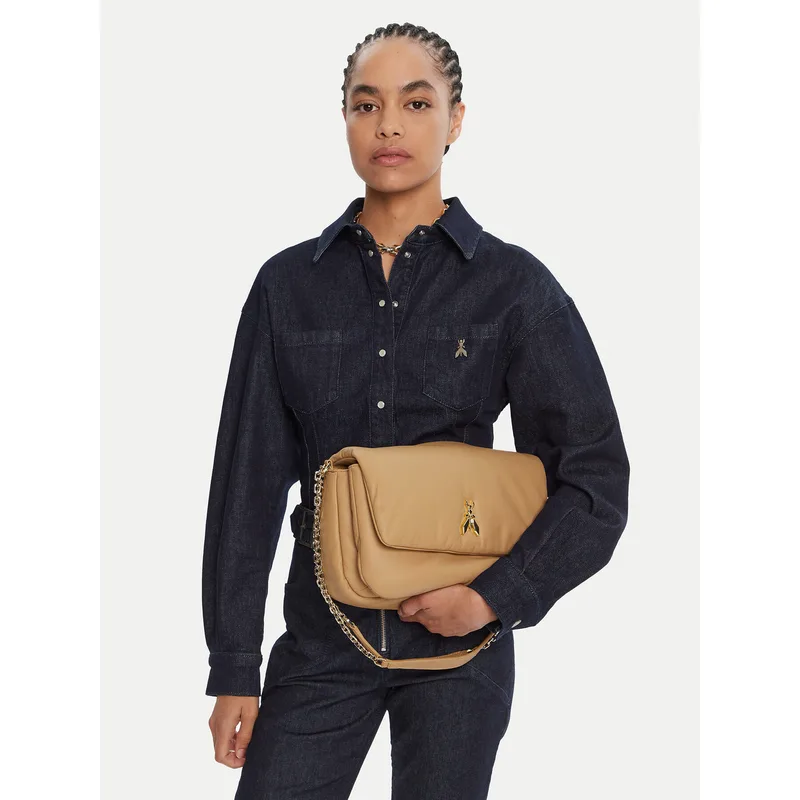Τσάντα Patrizia Pepe 8B0221/L113-B775 Μπεζ