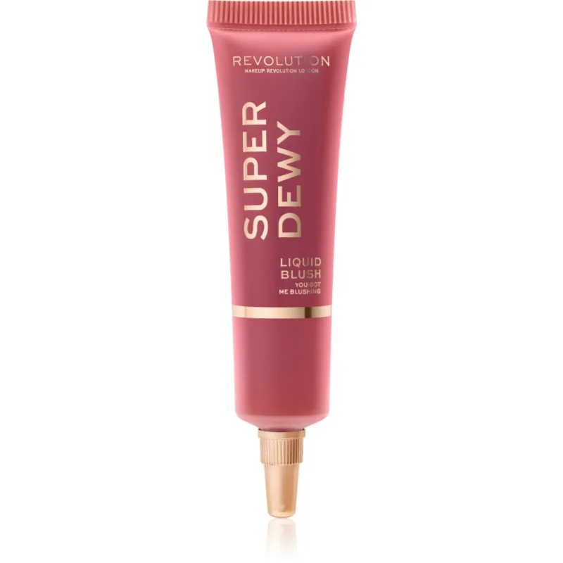 Revolution Superdewy υγρό ρουζ απόχρωση You Got Me Blushing 15 ml