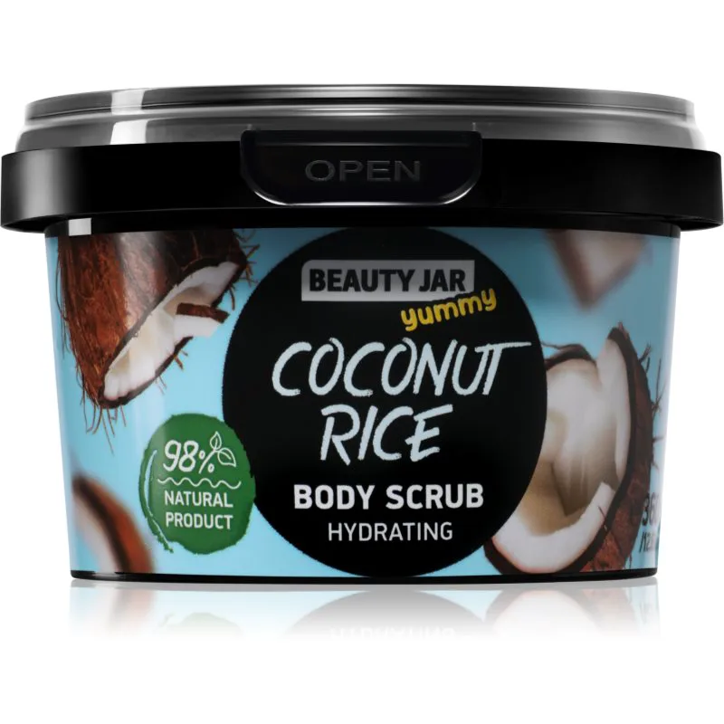 Beauty Jar Yummy Coconut Rice ενυδατική απολέπιση 360 γρ