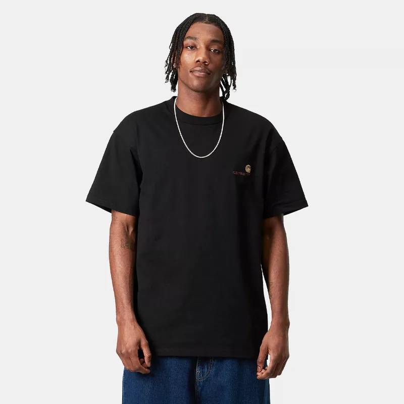 Carhartt WIP American Script Unisex T-Shirt (9000088289_1469)