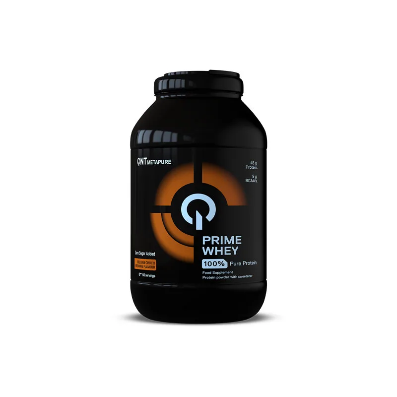 Prime Whey Protein Belgian Choco Brownie Qnt - 2Kg