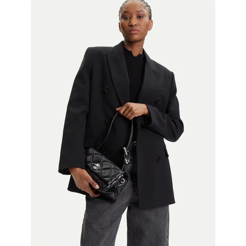 Τσάντα Marc Jacobs The Quilted Mini Dual Shoulder Bag 2S5HSH023H02 Μαύρο