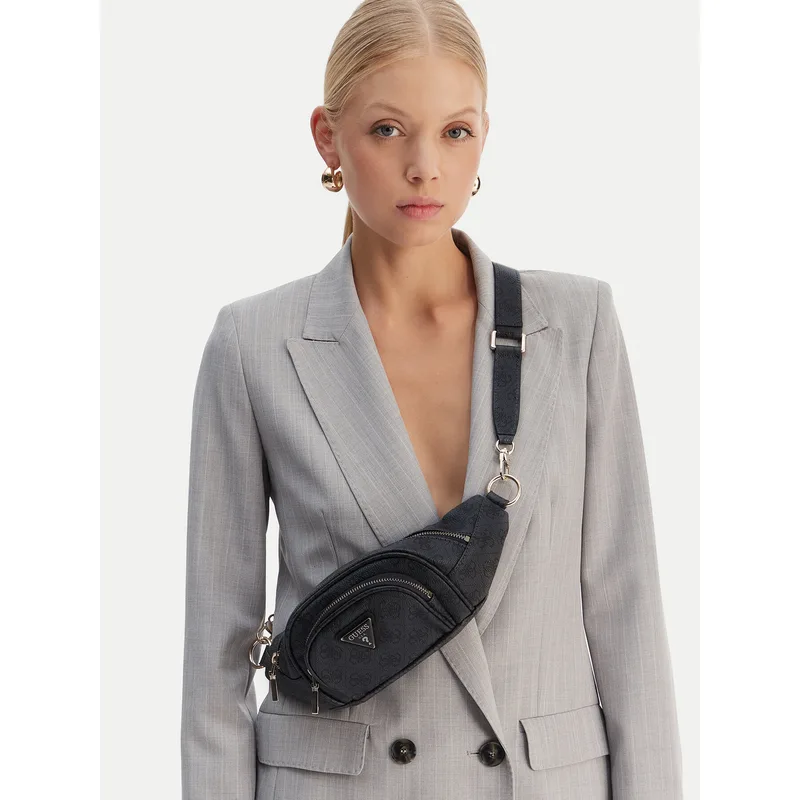 Τσαντάκι Μέσης Guess Latona Travel TWHB92 11080 Γκρι