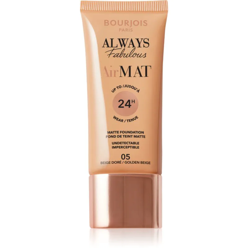Bourjois Air Mat ματ μεικ απ απόχρωση 05 Golden Μπεζ 30 ml