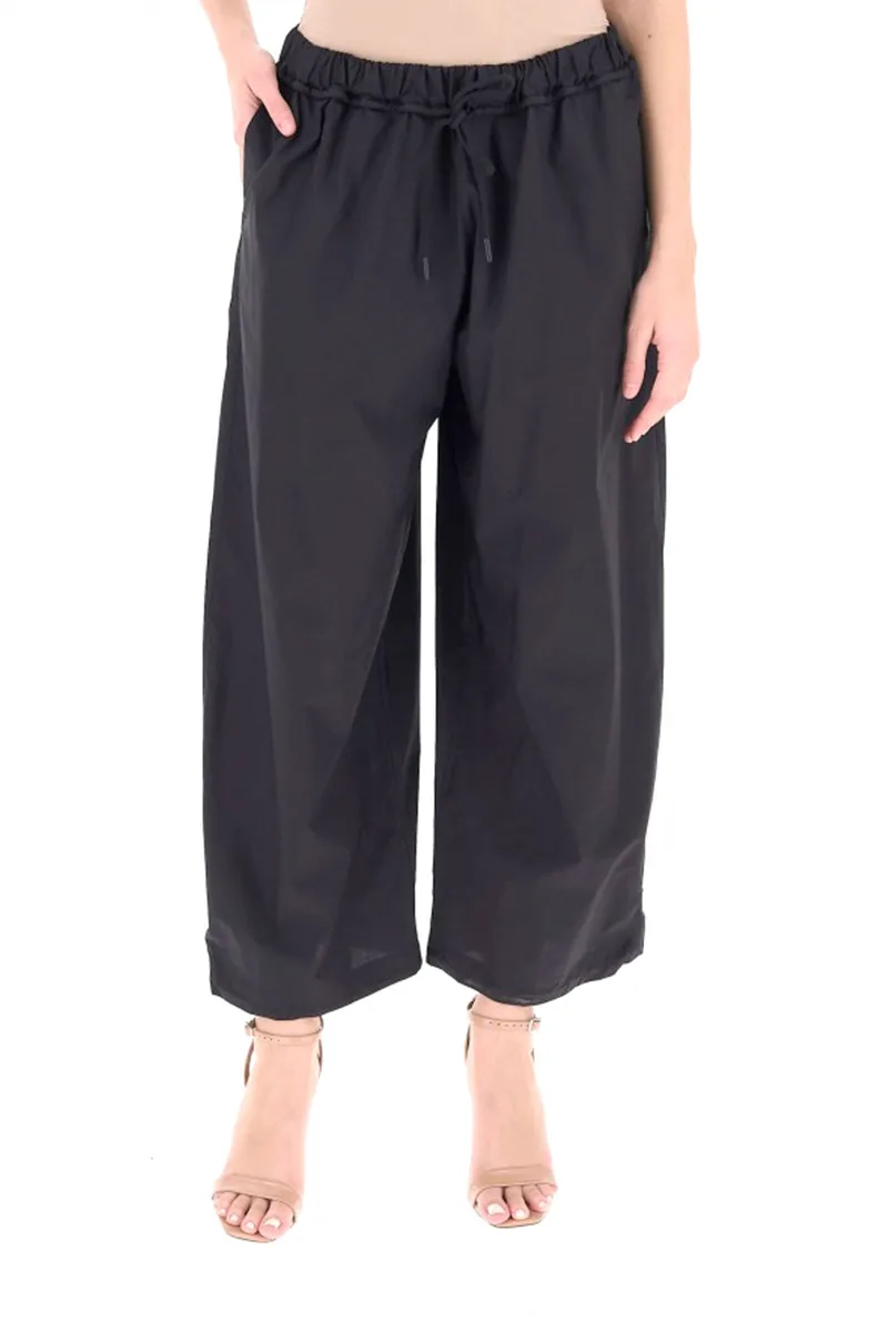 PINKO ΠΑΝΤΕΛΟΝΙ OGLIASTRA TROUSERS ΜΑΥΡΟ