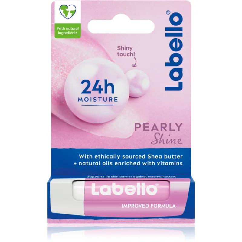 Labello Pearly Shine Βάλσαμο για χείλη LSF 10 4.8 γρ