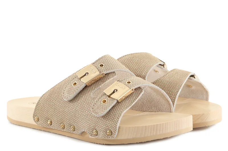 Σανδάλια Scholl Pescura 2 Straps Flex F298551002-BEIGE Γυναικείο