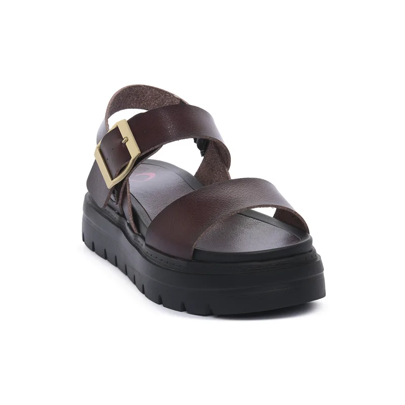 Σανδάλια χωρίς τακούνι Heavenly Feet MAHOGHY INDIGO
