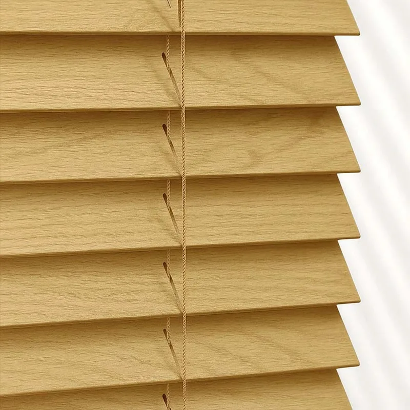 Ξύλινα Στόρια Trieste 50mm σειρά 2576 Golden Eco Oak