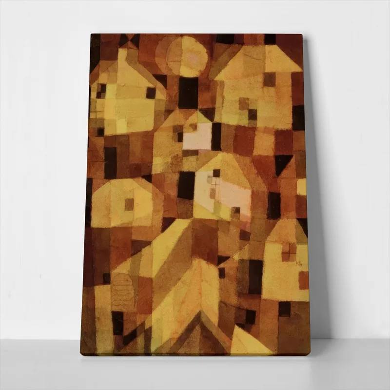 Πινακας σε καμβά PAUL KLEE - AUTUMNAL PLACE