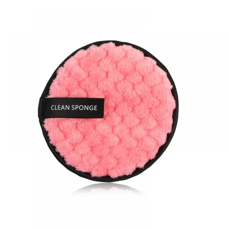 Bobby Warren Microfiber Facial Cleaner Reusable Makeup Remover - Ροζ (1τμχ)