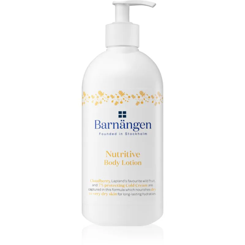 Barnängen Nutritive γαλάκτωμα σώματος για ξηρό έως πολύ ξηρό δέρμα 400 ml